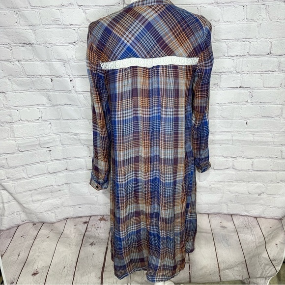 Anthropologie Holding Horses Abita plaid shirtdress - Picture 9 of 15